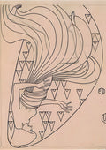 Koloman Moser drafts for relief 2 CROP A4 Photo Print