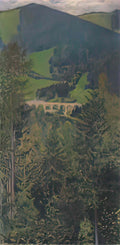 Kmetty Janos kmetty janos tabani szines hazak 37 173 Art A4 Photo Print