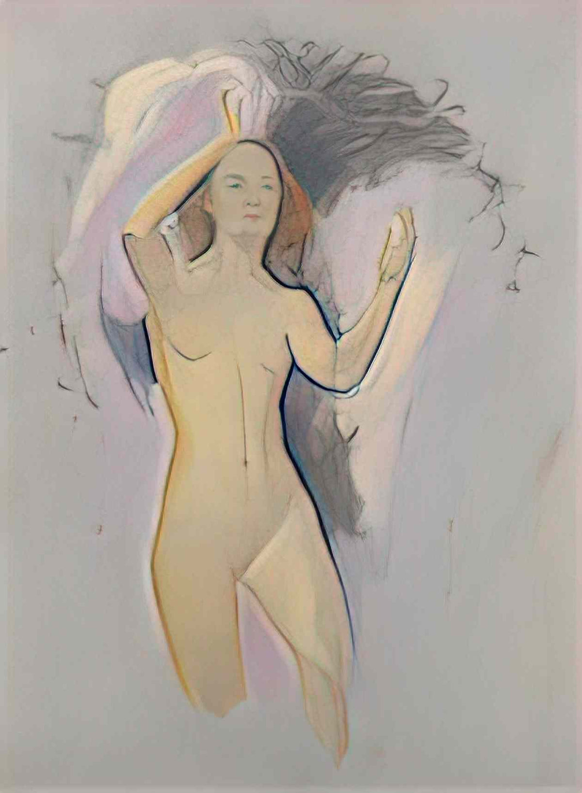 Kmetty Janos vjg painting 77 1615 original Art A4 Photo Print