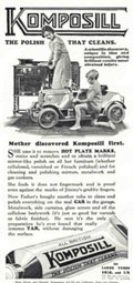 Komposill Model T Vintage Retro Advert Poster A4 Photo Print