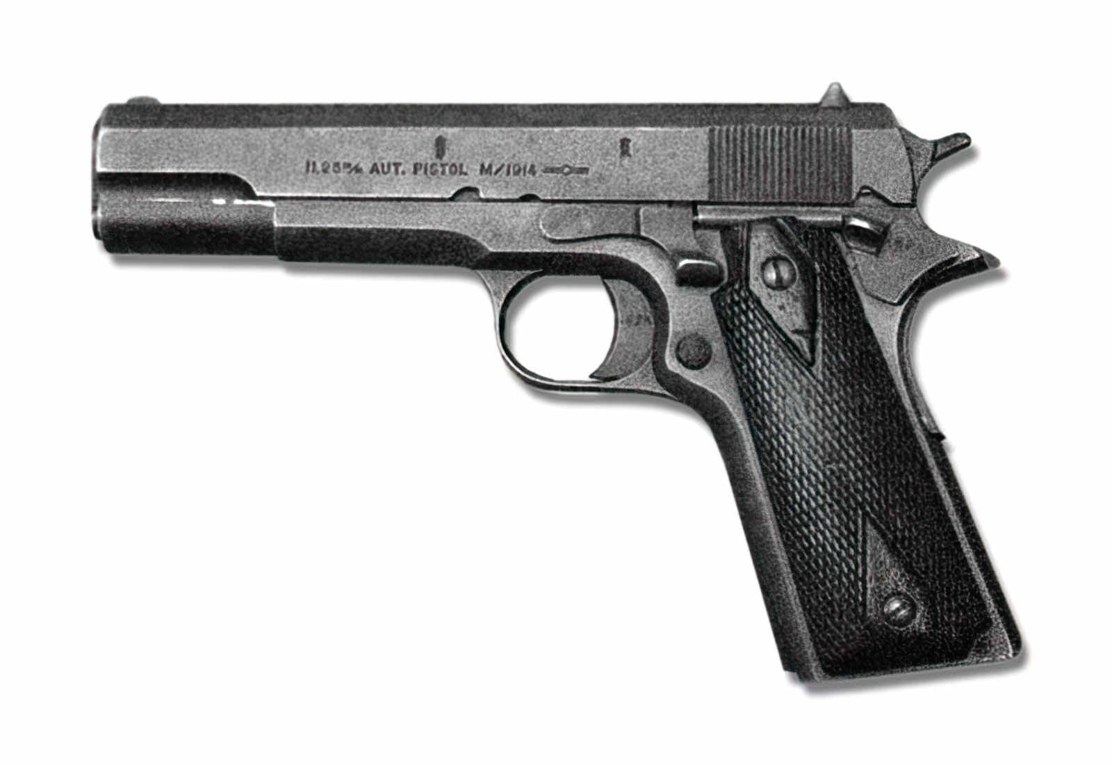 Kongsberg Colt Model 1914 A4 Photo Print