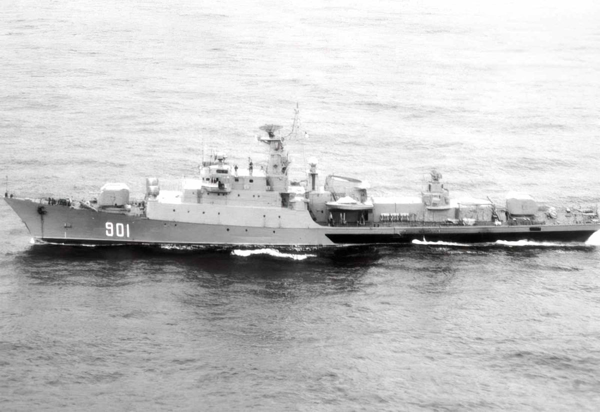 Koni Class Project 1159 Antisubmarine Warfare Frigate Soviet Union 2 A4 Photo Print