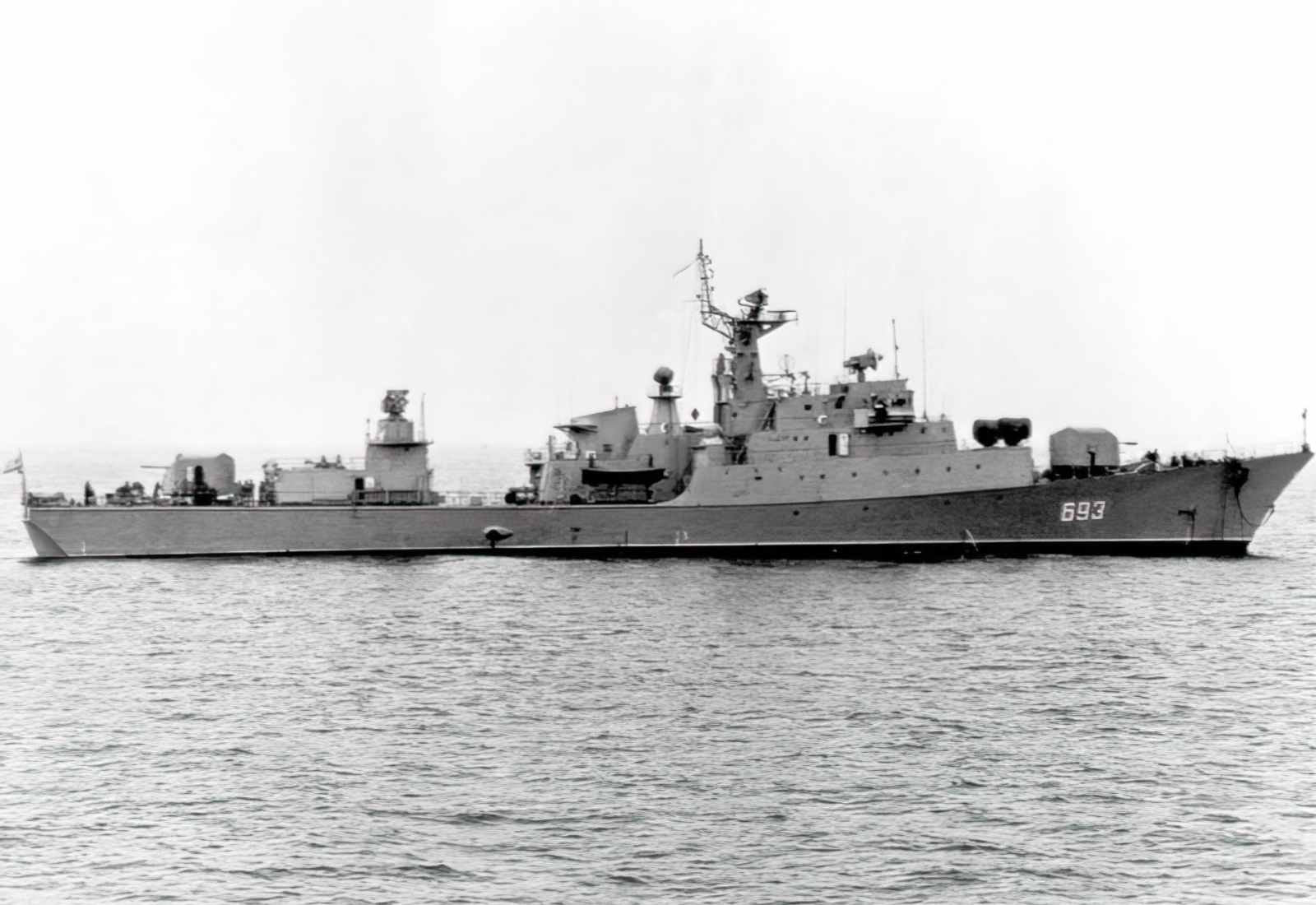 Koni Class Project 1159 Antisubmarine Warfare Frigate Soviet Union A4 Photo Print