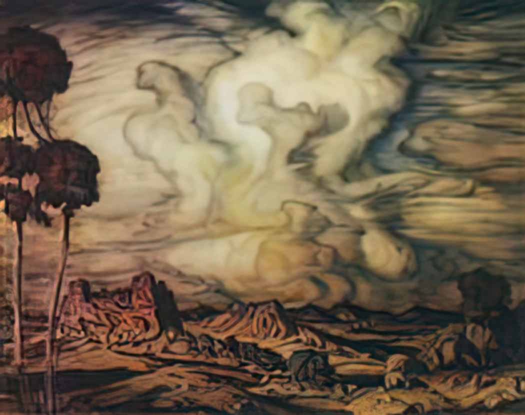Konstantin Bogaevsky a cloud 1910 Art A4 Photo Print UK