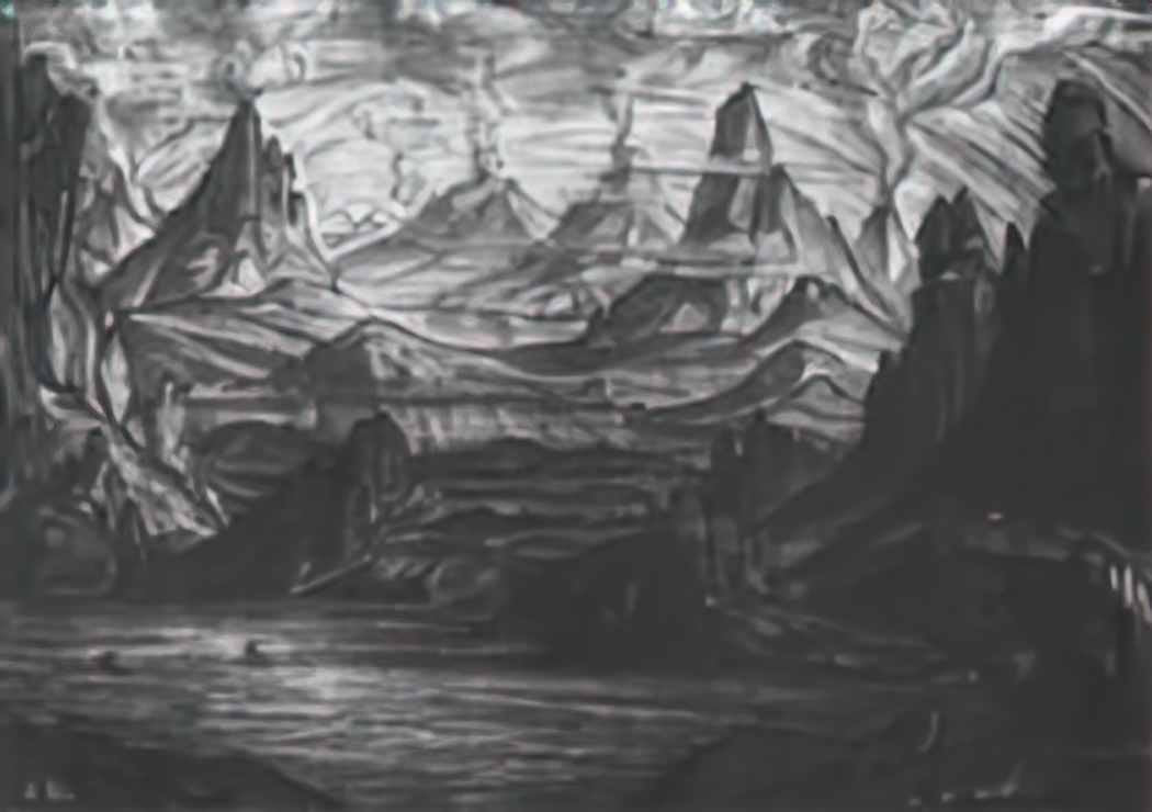 Konstantin Bogaevsky atlantis 1922 Art A4 Photo Print