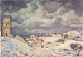 Konstantin Bogaevsky feodosia at winter Art A4 Photo Print