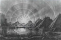 Konstantin Bogaevsky landscape with lake 1922 Art A4 Photo Print UK