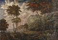Konstantin Bogaevsky landscape with trees 1924 Art A4 Photo Print