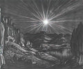 Konstantin Bogaevsky night 1922 Art A4 Photo Print