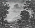 Konstantin Bogaevsky romantic landscape Art A4 Photo Print UK