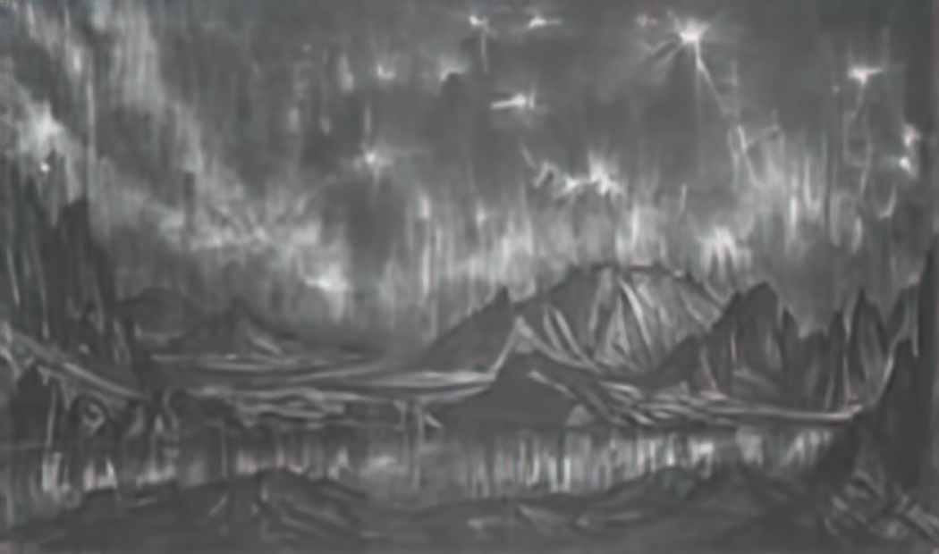 Konstantin Bogaevsky stars 1922 Art A4 Photo Print