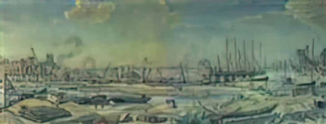 Konstantin Bogaevsky the industrial landscape Art A4 Photo Print UK