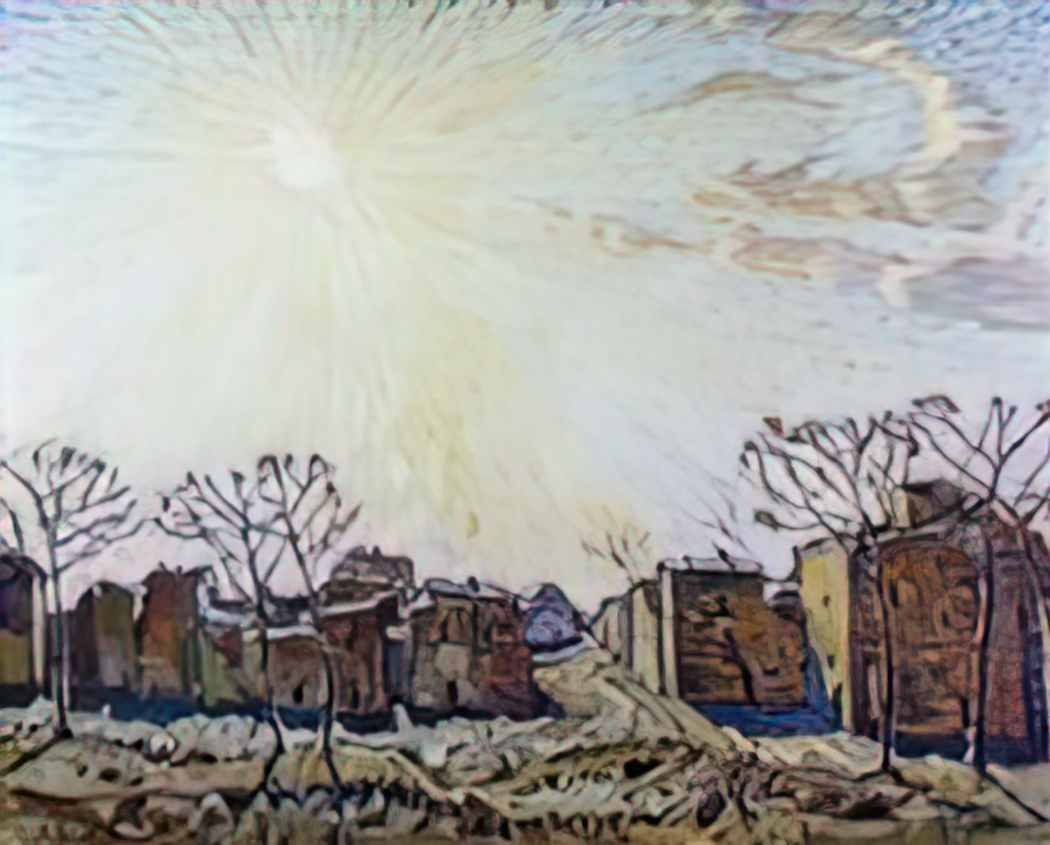 Konstantin Bogaevsky the sun 1906 Art A4 Photo Print