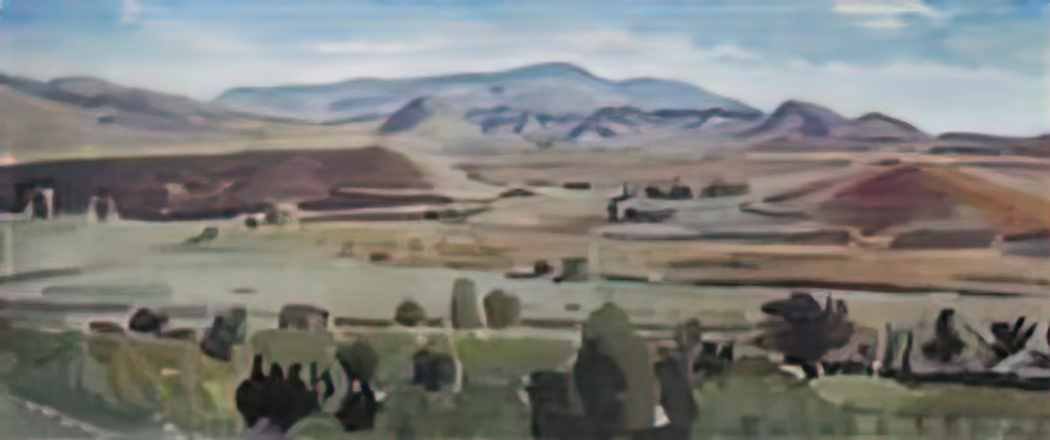 Konstantin Bogaevsky view of sudak 1 Art A4 Photo Print