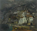 Konstantin Gorbatov a view of amalfi Art A4 Photo Print
