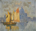 Konstantin Gorbatov santa maria della salute venice Art A4 Photo Print
