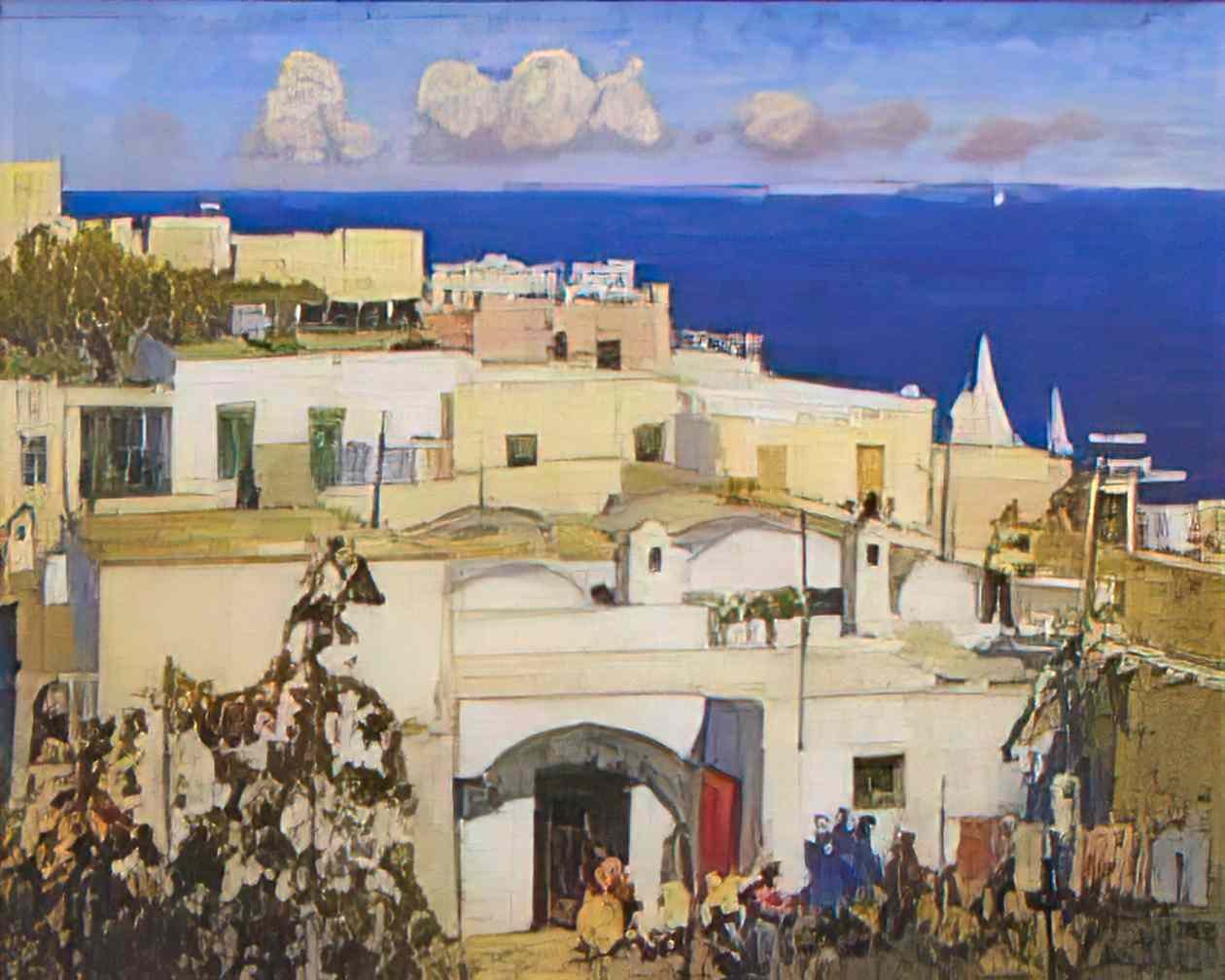 Konstantin Gorbatov a hot day capri Art A4 Photo Print