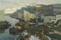 Konstantin Gorbatov a view of monte solaro capri Art A4 Photo Print