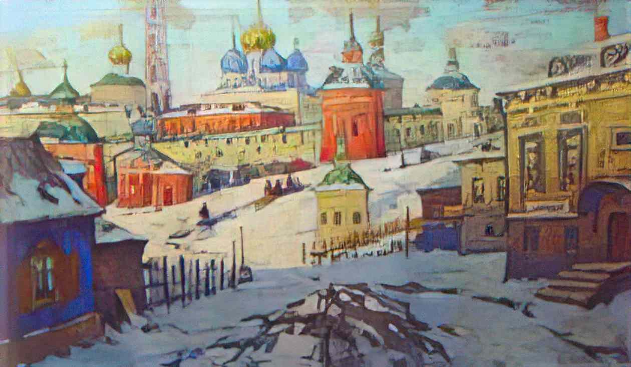 Konstantin Gorbatov arches Art A4 Photo Print