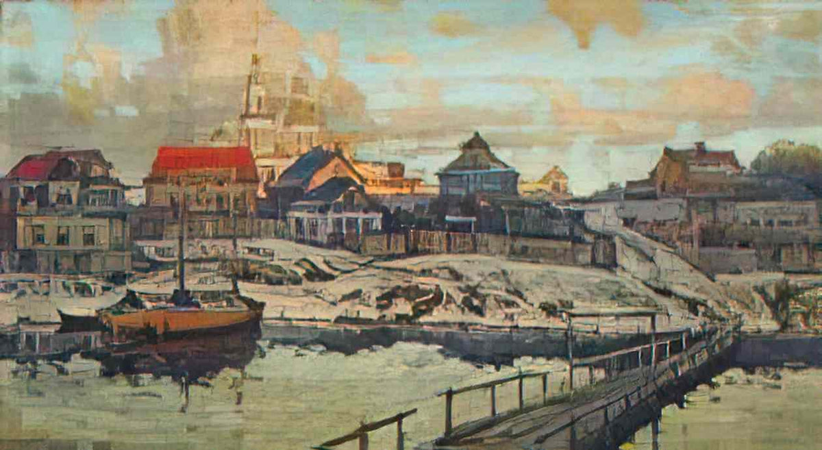 Konstantin Gorbatov autumn in pskov Art A4 Photo Print