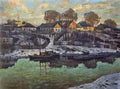 Konstantin Gorbatov autumn lake Art A4 Photo Print