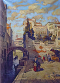 Konstantin Gorbatov autumn on the river Art A4 Photo Print