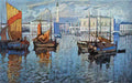 Konstantin Gorbatov boats in veliky novgorod Art A4 Photo Print