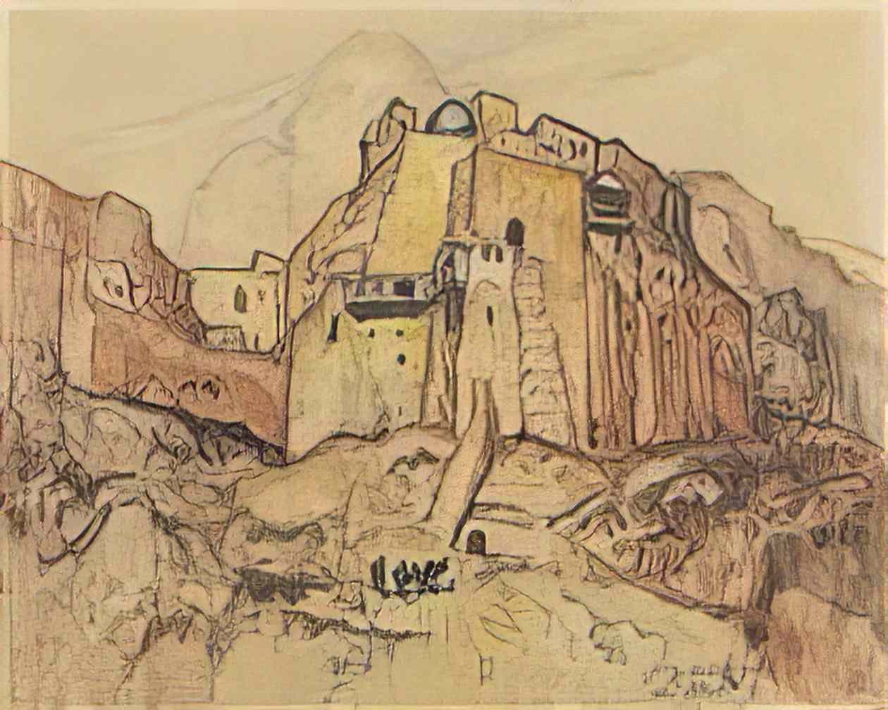 Konstantin Gorbatov capri 1926 Art A4 Photo Print