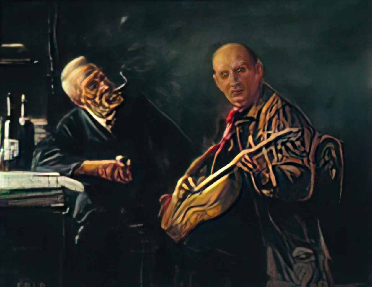 Konstantin Gorbatov the first day of the year Art A4 Photo Print