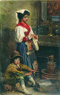 Konstantin Makovsky after the market Art A4 Photo Print