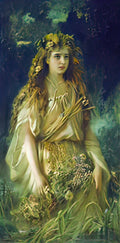 Konstantin Makovsky before the wedding 1890 Art A4 Photo Print