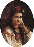 Konstantin Makovsky boyaryshnya 9 Art A4 Photo Print