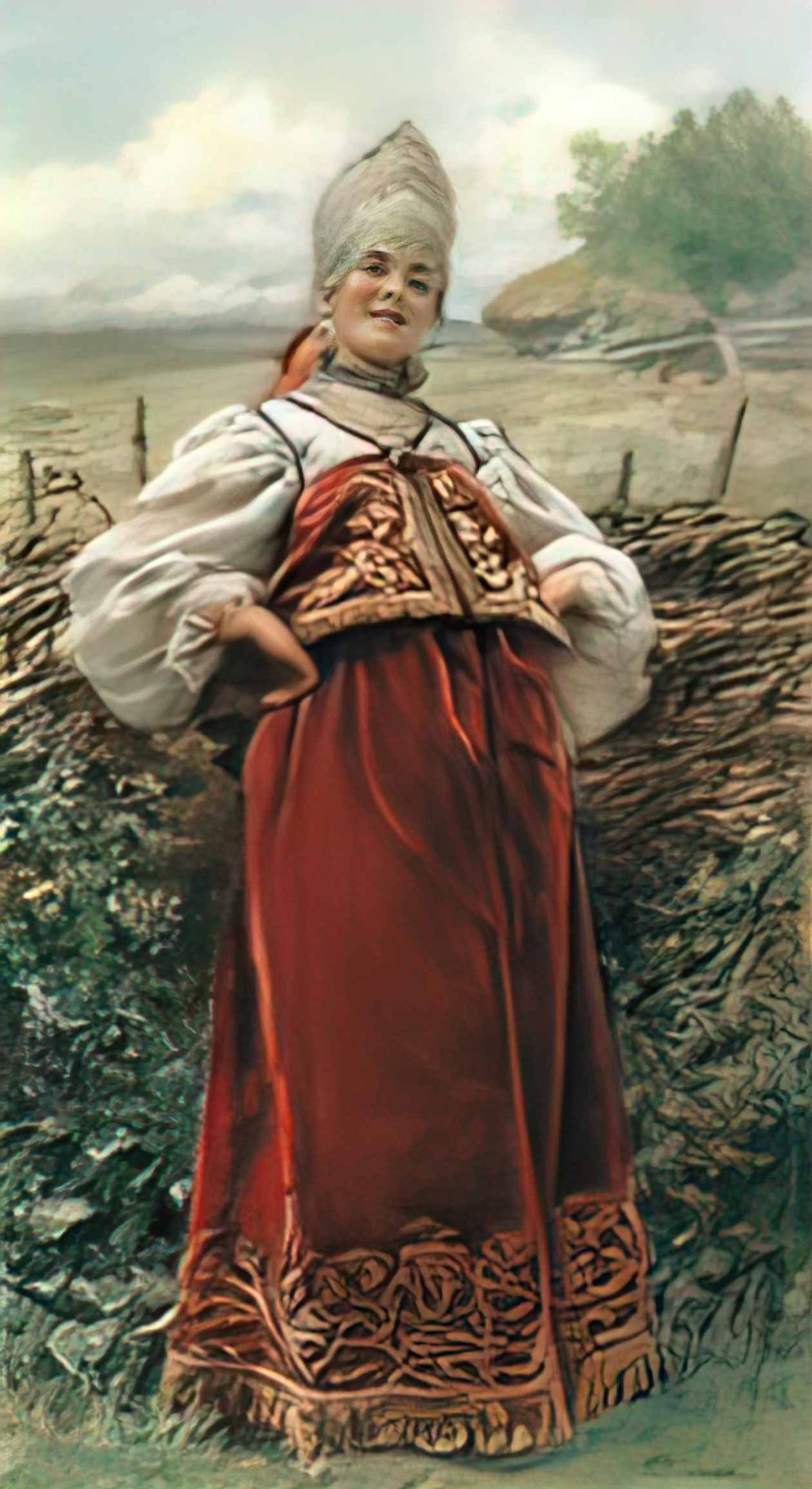 Konstantin Makovsky campfire kachanovka Art A4 Photo Print