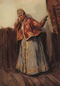 Konstantin Makovsky celebration in ukraine Art A4 Photo Print