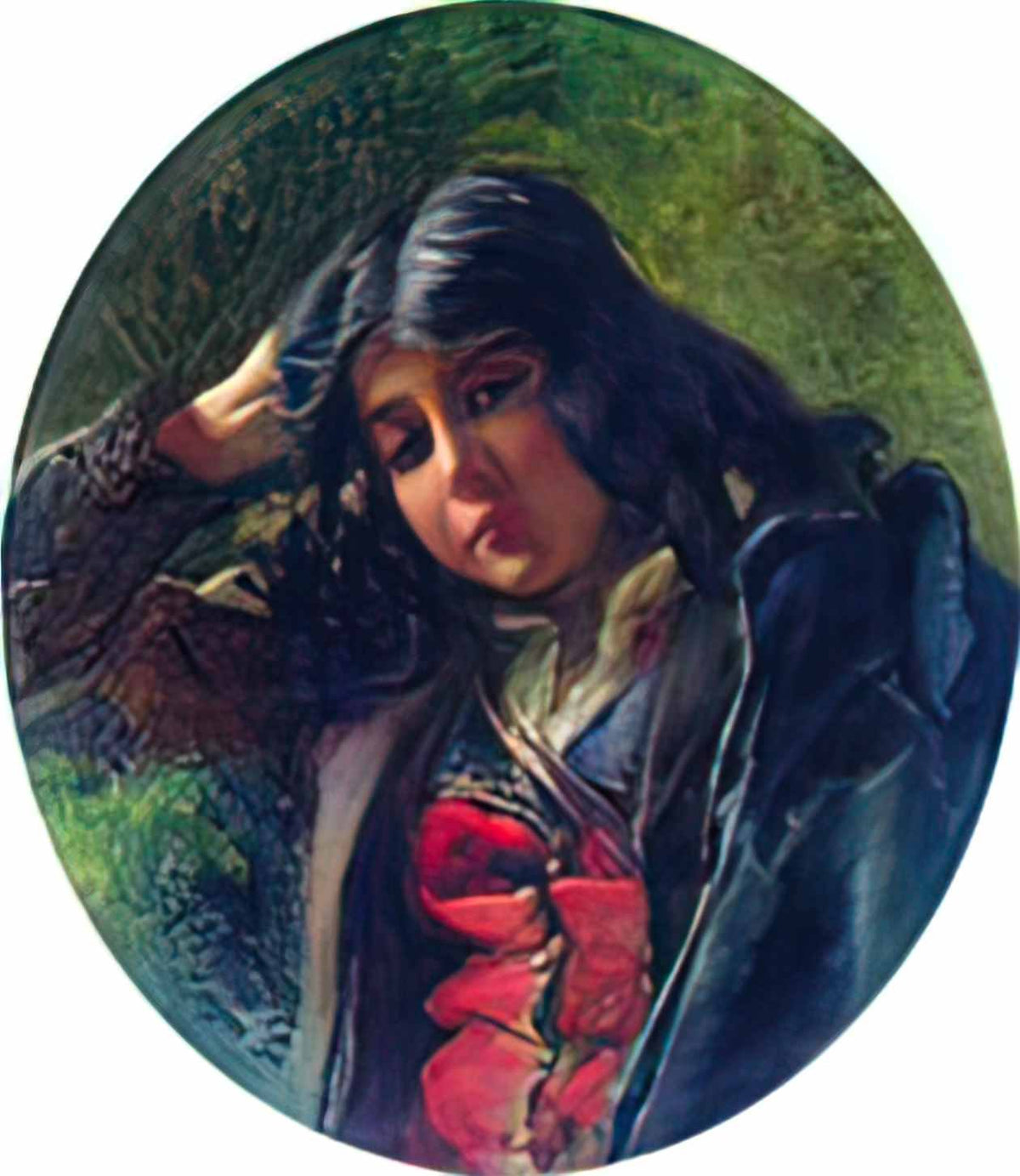 Konstantin Makovsky female portrait 9 Art A4 Photo Print