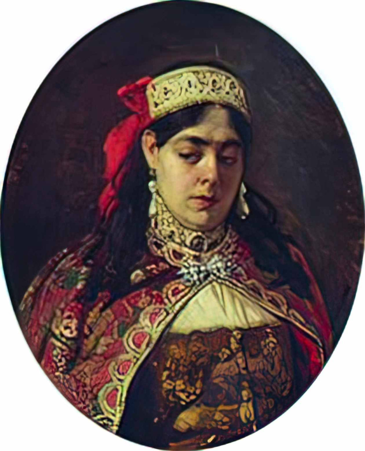 Konstantin Makovsky happy arcadia Art A4 Photo Print