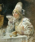 Konstantin Makovsky model 2 Art A4 Photo Print