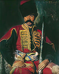 Konstantin Makovsky piper Art A4 Photo Print