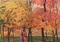 Konstantin Somov autumn Art A4 Photo Print