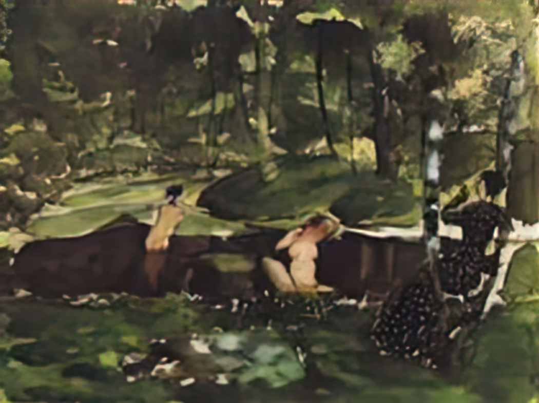Konstantin Somov bathing Art A4 Photo Print