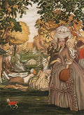 Konstantin Somov book of the marquise illustration 6 Art A4 Photo Print