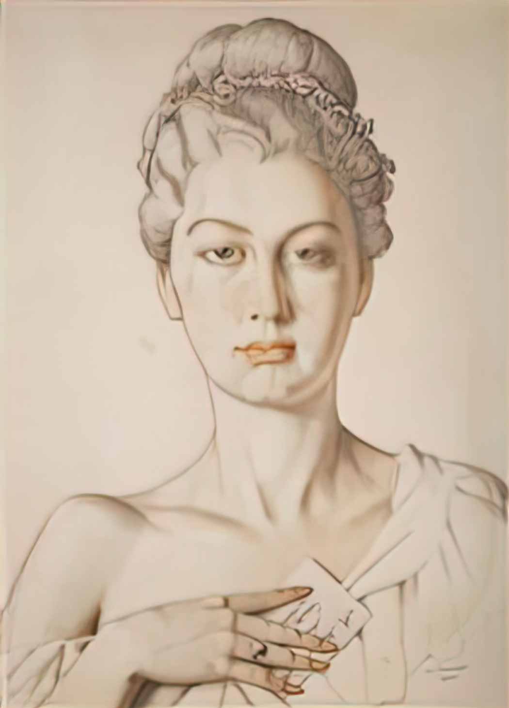 Konstantin Somov cecile de volanzh Art A4 Photo Print