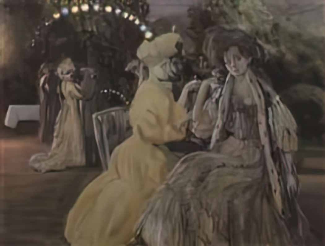 Konstantin Somov courtesans Art A4 Photo Print