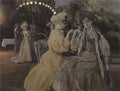 Konstantin Somov courtesans Art A4 Photo Print UK