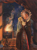 Konstantin Somov enchantress Art A4 Photo Print