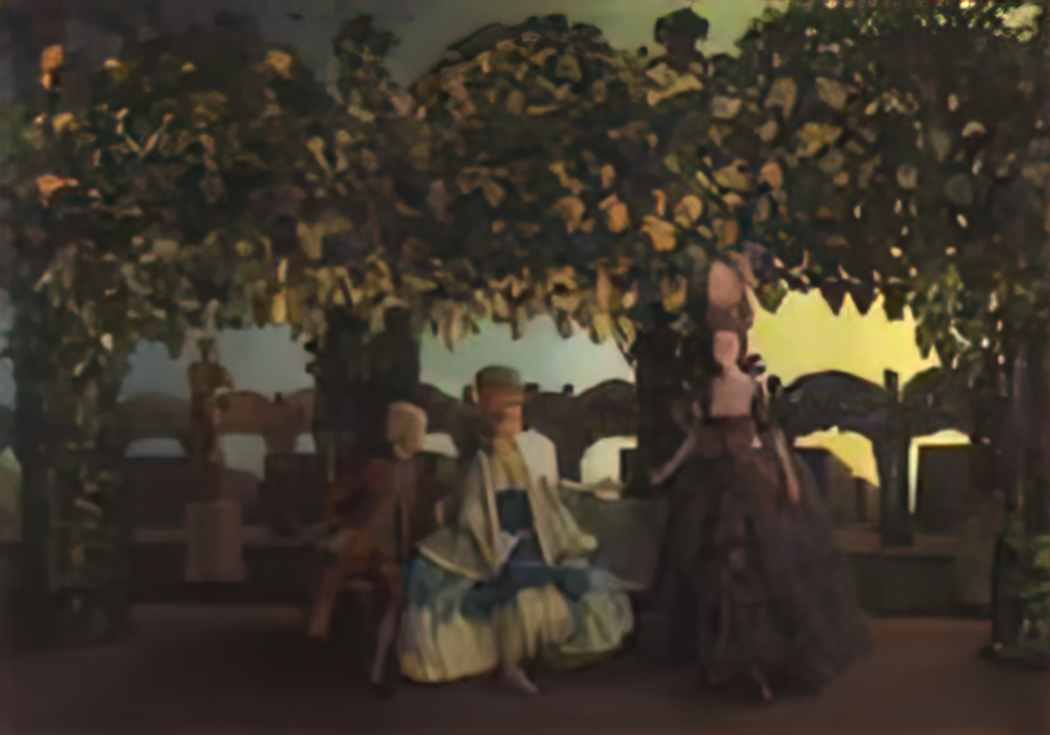 Konstantin Somov evening 1902 Art A4 Photo Print