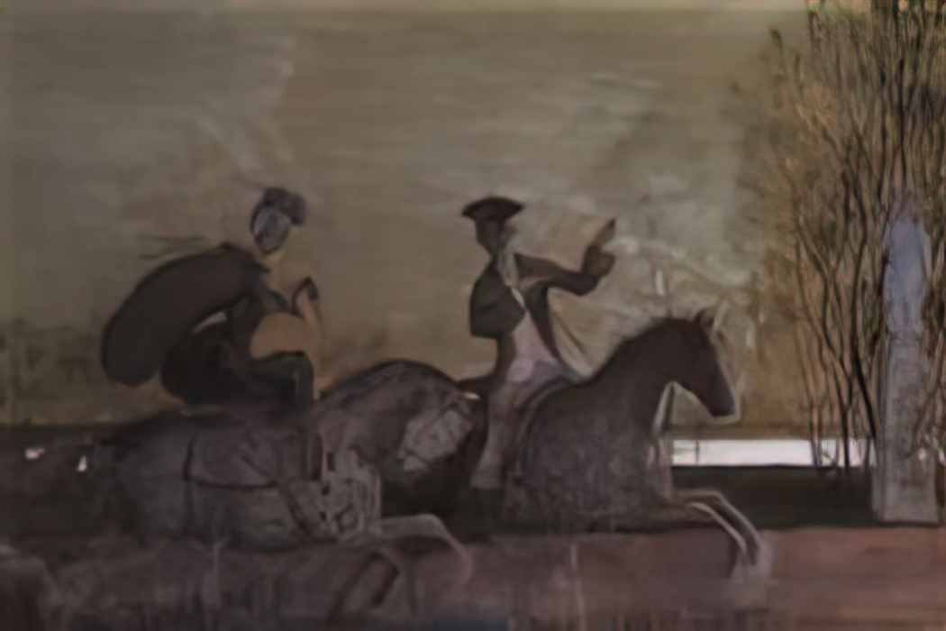 Konstantin Somov evening rides Art A4 Photo Print