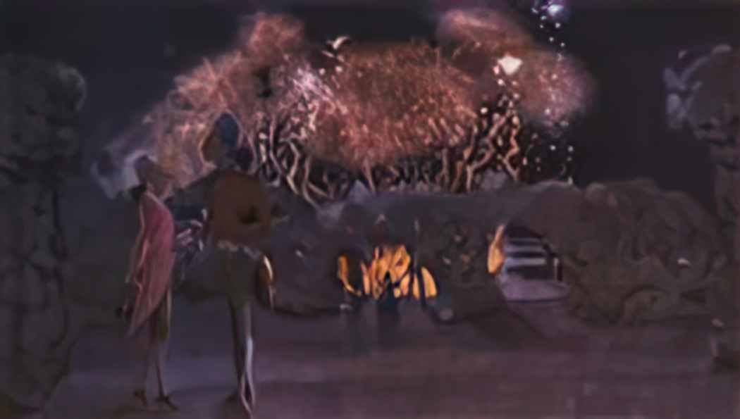 Konstantin Somov fireworks 1 Art A4 Photo Print