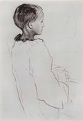 Konstantin Somov girl olia 2 Art A4 Photo Print