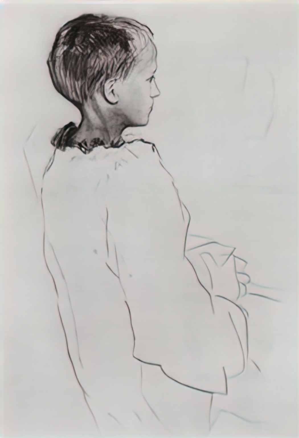 Konstantin Somov girl olia 2 Art A4 Photo Print UK